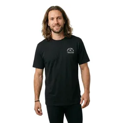 Maglietta A Maniche Corte Surf Co Black Out S