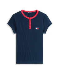 Tommy Jeans T-Shirt bleu marine M