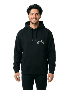 Felpa Con Cappuccio 100 Miles Regular Black XS