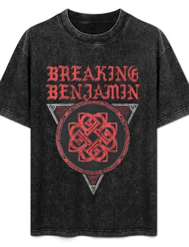 Breaking Band Benjamin Band Logo T-Shirt Thanksgiving Day Tee Top - Aliexpress - FashionsVida