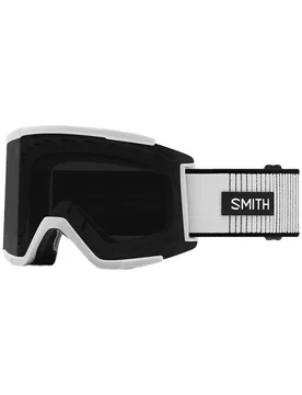 Masque de ski - Squad XL White Fade Out Chromapop Sun Black en Silicone - Blanc - SMITH - FashionsVida