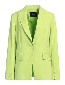 Americana Mujer Verde lima L,S Mujer