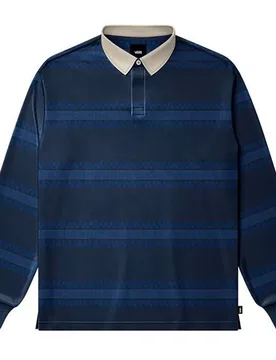 Maglietta A Maniche Lunghe Vrugby Knit Dress Blues 14-15 Anni - Vans - FashionsVida