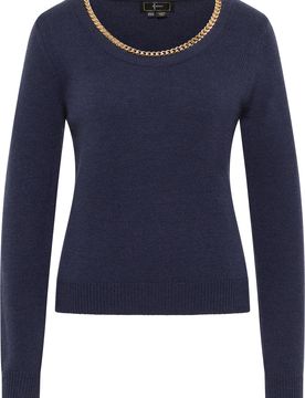 Faina Jersey marino / oro