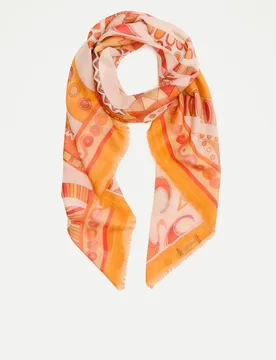 Fular de algodón y seda - Latouche - FashionsVida