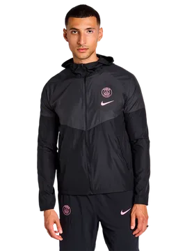 PSG Herren Trainingsoberteile - Schwarz - Größe XS - Poly Woven Black XS - Nike - FashionsVida