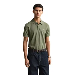 Polo à Manches Courtes Reg Shield Dark Cactus Melange L