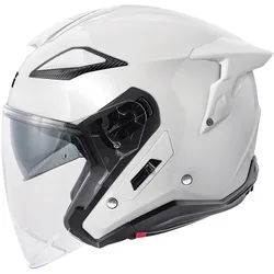 Casco Moto Jet X29 FIBRA Bianco Lucido taglia XL