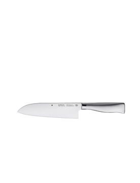 Cuchillo Santoku GRAND GOURMET 32cm Cromargan plata