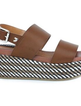 Keilabsatzsandalen Serres Tan 48567v 40