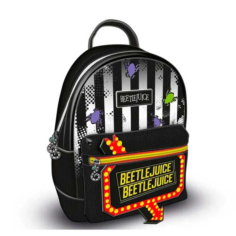 Sac à Dos Mini Beetlejuice Neon Sign Multicolor One Size unisex