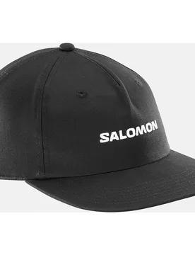 Gorra con visera plana unisex LOGO FLAT CAP - Salomon - FashionsVida