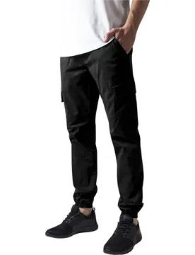 Pantalon Cargo Washed Twill Black 33
