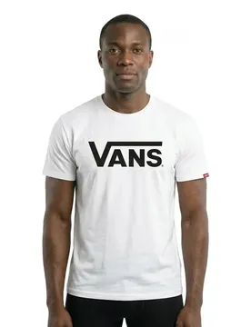 T-shirt à Manches Courtes Classic White / Black M