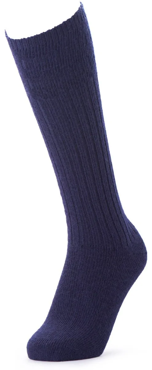 Thermal Softhold® Seam‑free Knee High Socks - Navy - Size: S - Cosyfeet - FashionsVida