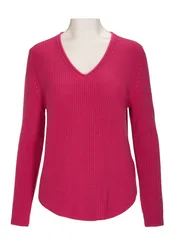 V-Pullover, 1/1 Arm, uni female