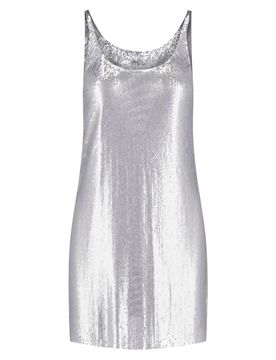 Aluminum Mini Dress for Women