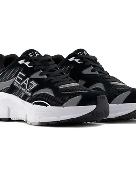 Ea7 Emporio Armani Baskets X8x237_xk425 Black / Silver EU 37 1/3 Homme