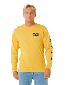T-shirt à Manches Longues Pacific Rinse Ochre M