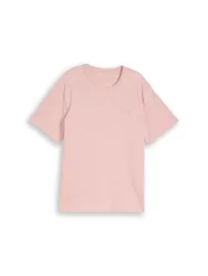 XL plus printed slub t-shirt male