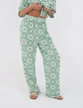 Pantaloni Mikonos Mineral Green L