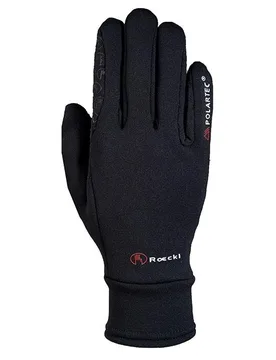 Polartec Powerstretch Reithandschuhe WARWICK Winter schwarz 10 - roeckl - FashionsVida