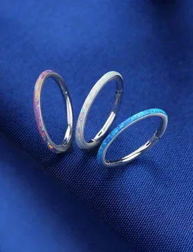 Pieza Aro de nariz de segmento con bisagra de acero inoxidable sin níquel, Clicker de septum de 16G/18G/20G, Anillos de labio, Aros de cartílago, Ar - Shein - FashionsVida