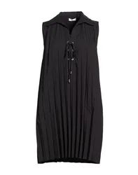 Minivestido Mujer Negro 38 Mujer
