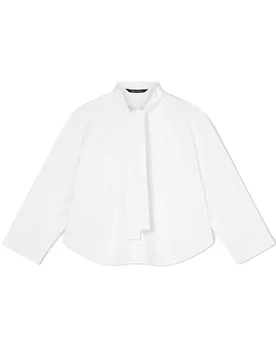 Exchange Chemise à Manches Longues Xw001757_af12812 Optic White XS - Giorgio Armani - FashionsVida