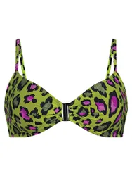 Top de bikini para mujer Catch RUby verde 36C