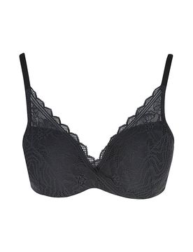 BH mit Bügel FLORAL TOUCH schwarz schwarz 85E damen