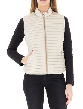 Piumino smanicato BEIGE 3