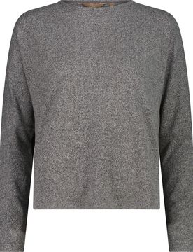 Sweat Damen Sweatshirt, schwarz D38