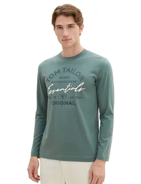 T-shirt à Manches Longues 1037744 Print Green Dust 2XL