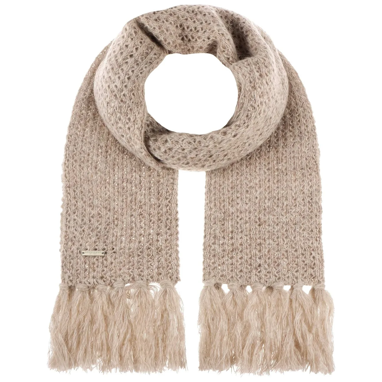 Toleva Knit Scarf by - beige - Damen - Size: One Size - Seeberger - FashionsVida