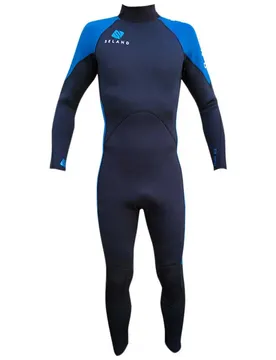 Combinaison Néoprène à Manches Longues Avec Fermeture éclair Dans Le Dos Somo 3.2 Mm Black / Blue M