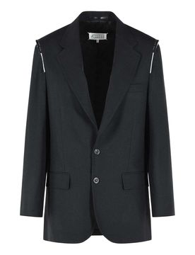 Blazer In Lana Vergine