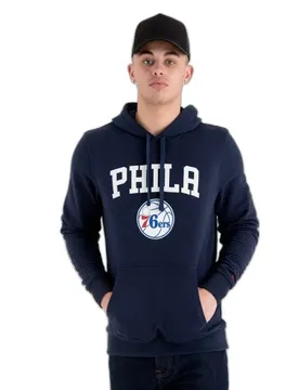 Sweat à Capuche Nba Regular Phi76e Dk Blue XS