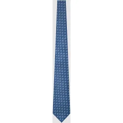 Corbata de hombre de seda con jacquard cachemires