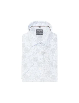 Camisa Regular Fit azul claro 40 - Olymp - FashionsVida