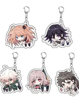 CM Charm Anime Danganronpa Acrylic Keychain Model Cosplay Characters Ornament Accessories Goods Collection Gifts - Aliexpress - FashionsVida