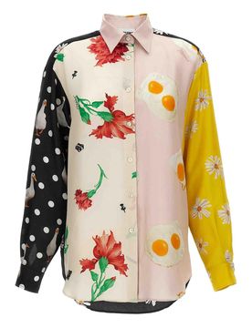 Camicia stampata per patchwork