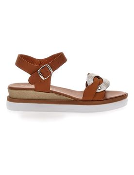 Sandali Marroni Con Platform 4,5 Cm 30017 38