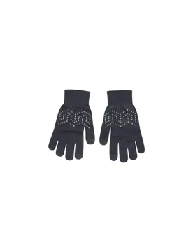 Pieces Handschuh Grau 477498