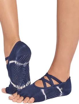 Chaussettes Half Toe Elle Pilates Grip Soul Blue Tie Dye Stripe EU 39-42 1/2