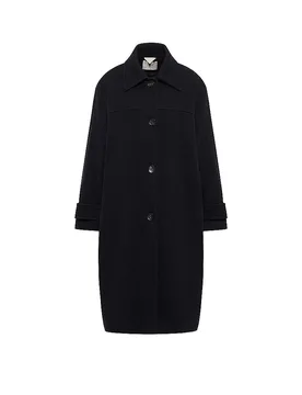 Wollmantel dunkelblau 36 damen - LANIUS - FashionsVida