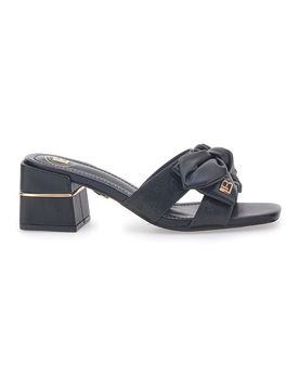 Mules con Tacco Nere 8510 38