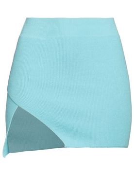 Minirock Damen Azurblau 34,36,38 Damen