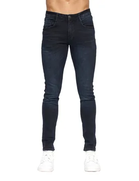 Mens Maylead Slim Jeans (Blue Black) - Navy/blue - Size 34 Regular - Duck and Cover - FashionsVida