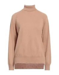 Cuello alto Mujer Camel S,XS Mujer